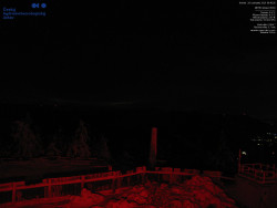 Pohled na jihozápad, Smrk