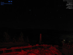 Pohled na jihozápad, Smrk