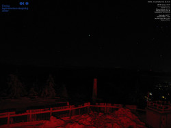 Pohled na jihozápad, Smrk