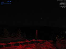 Pohled na jihozápad, Smrk