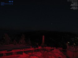 Pohled na jihozápad, Smrk