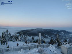 Pohled na jihozápad, Smrk