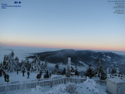 Pohled na jihozápad, Smrk