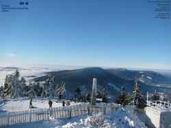 Pohled na jihozápad, Smrk