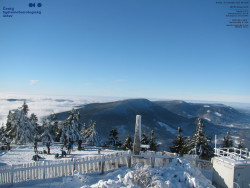 Pohled na jihozápad, Smrk