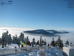 Pohled na jihozápad, Smrk