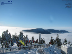 Pohled na jihozápad, Smrk