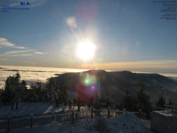 Pohled na jihozápad, Smrk