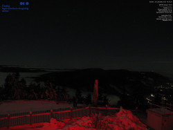 Pohled na jihozápad, Smrk