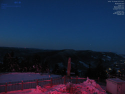 Pohled na jihozápad, Smrk