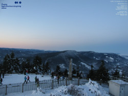 Pohled na jihozápad, Smrk