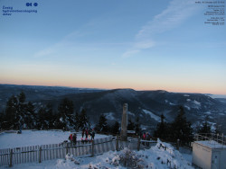 Pohled na jihozápad, Smrk