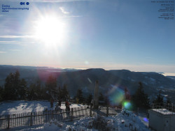 Pohled na jihozápad, Smrk