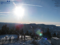 Pohled na jihozápad, Smrk