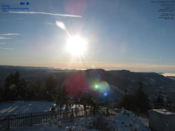 Pohled na jihozápad, Smrk