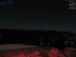 Pohled na jihozápad, Smrk