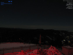 Pohled na jihozápad, Smrk