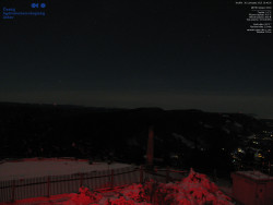 Pohled na jihozápad, Smrk