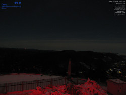 Pohled na jihozápad, Smrk