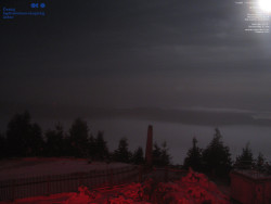 Pohled na jihozápad, Smrk