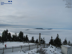 Pohled na jihozápad, Smrk