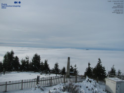 Pohled na jihozápad, Smrk