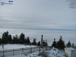 Pohled na jihozápad, Smrk