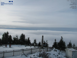 Pohled na jihozápad, Smrk