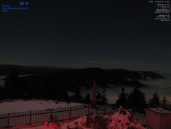 Pohled na jihozápad, Smrk