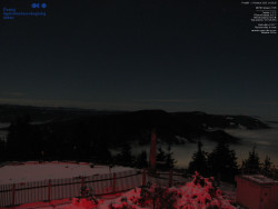 Pohled na jihozápad, Smrk