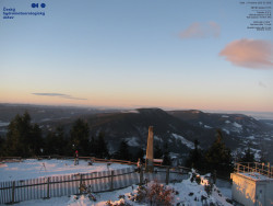 Pohled na jihozápad, Smrk
