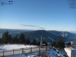 Pohled na jihozápad, Smrk