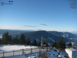 Pohled na jihozápad, Smrk