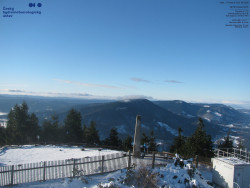 Pohled na jihozápad, Smrk