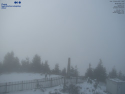 Pohled na jihozápad, Smrk