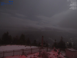 Pohled na jihozápad, Smrk