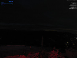 Pohled na jihozápad, Smrk