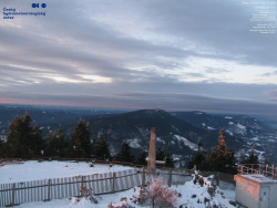 Pohled na jihozápad, Smrk