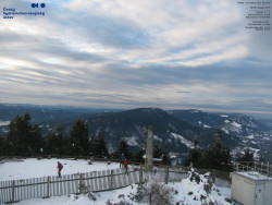 Pohled na jihozápad, Smrk