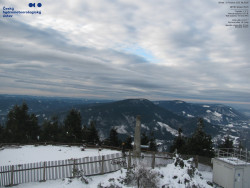 Pohled na jihozápad, Smrk