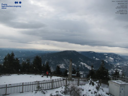 Pohled na jihozápad, Smrk