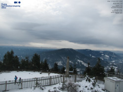 Pohled na jihozápad, Smrk