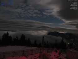 Pohled na jihozápad, Smrk