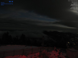 Pohled na jihozápad, Smrk