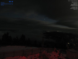 Pohled na jihozápad, Smrk