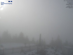 Pohled na jihozápad, Smrk