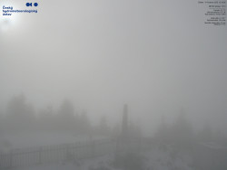 Pohled na jihozápad, Smrk