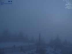 Pohled na jihozápad, Smrk