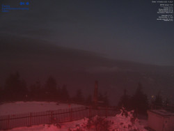 Pohled na jihozápad, Smrk