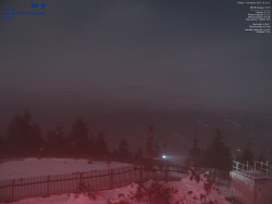 Pohled na jihozápad, Smrk